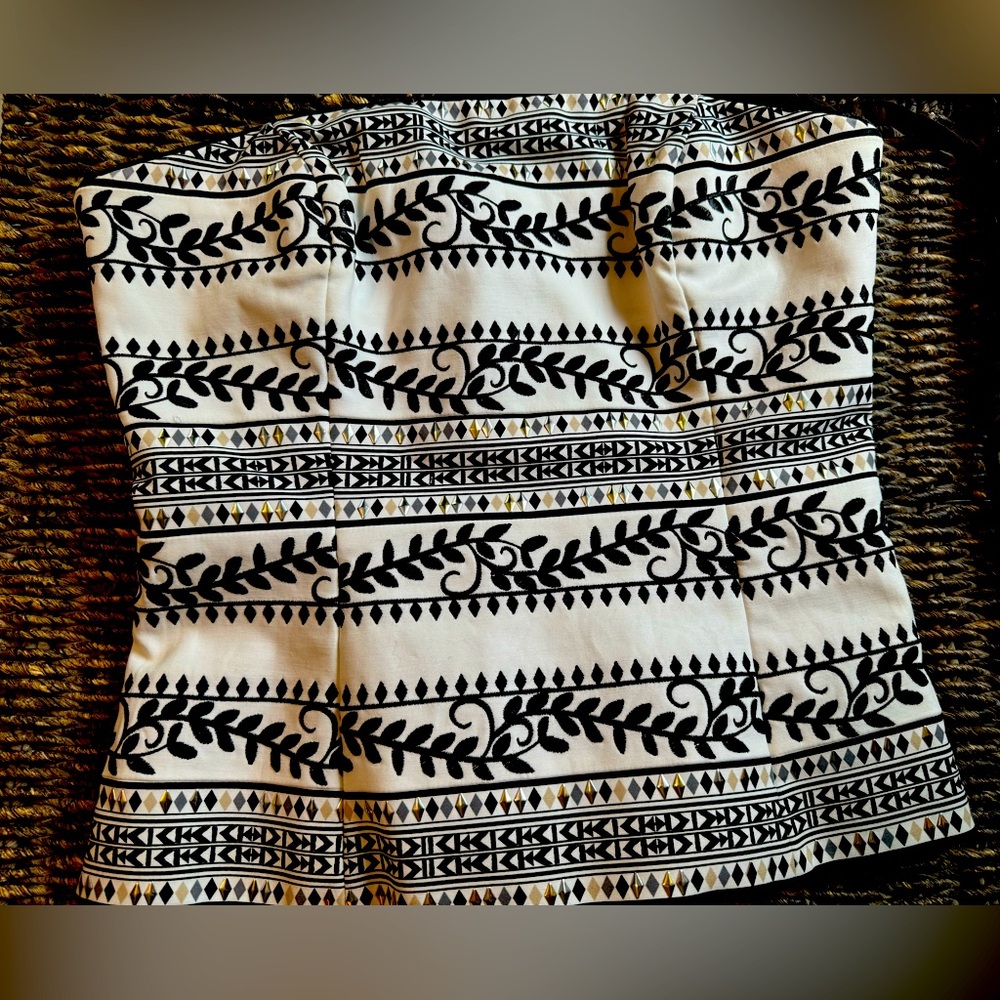 White House Black Market Bustier Top